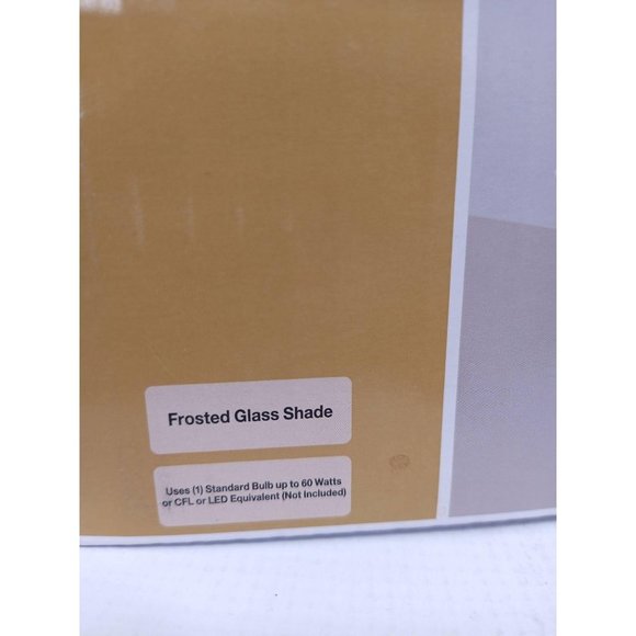 Hampton Bay Flush Mount 1-Light 5.1'' By  7.2 - Picture 9 of 9